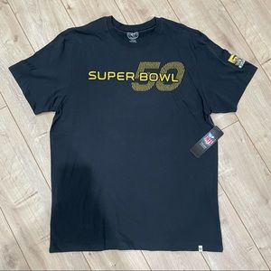 Men’s ‘47 Brand Super Bowl 50 t-shirt Black Large